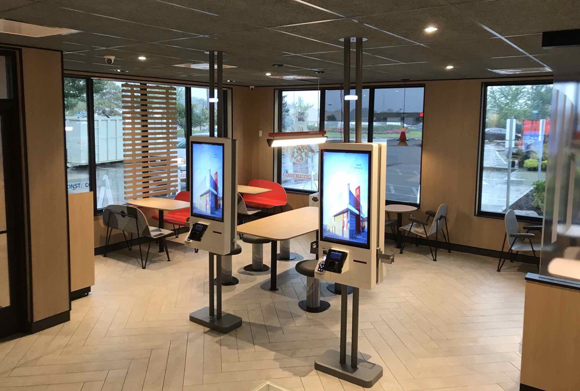 Mcdonald's Restaurant Construction Oakwood Village OH Ordering Machines - by Fred Olivieri