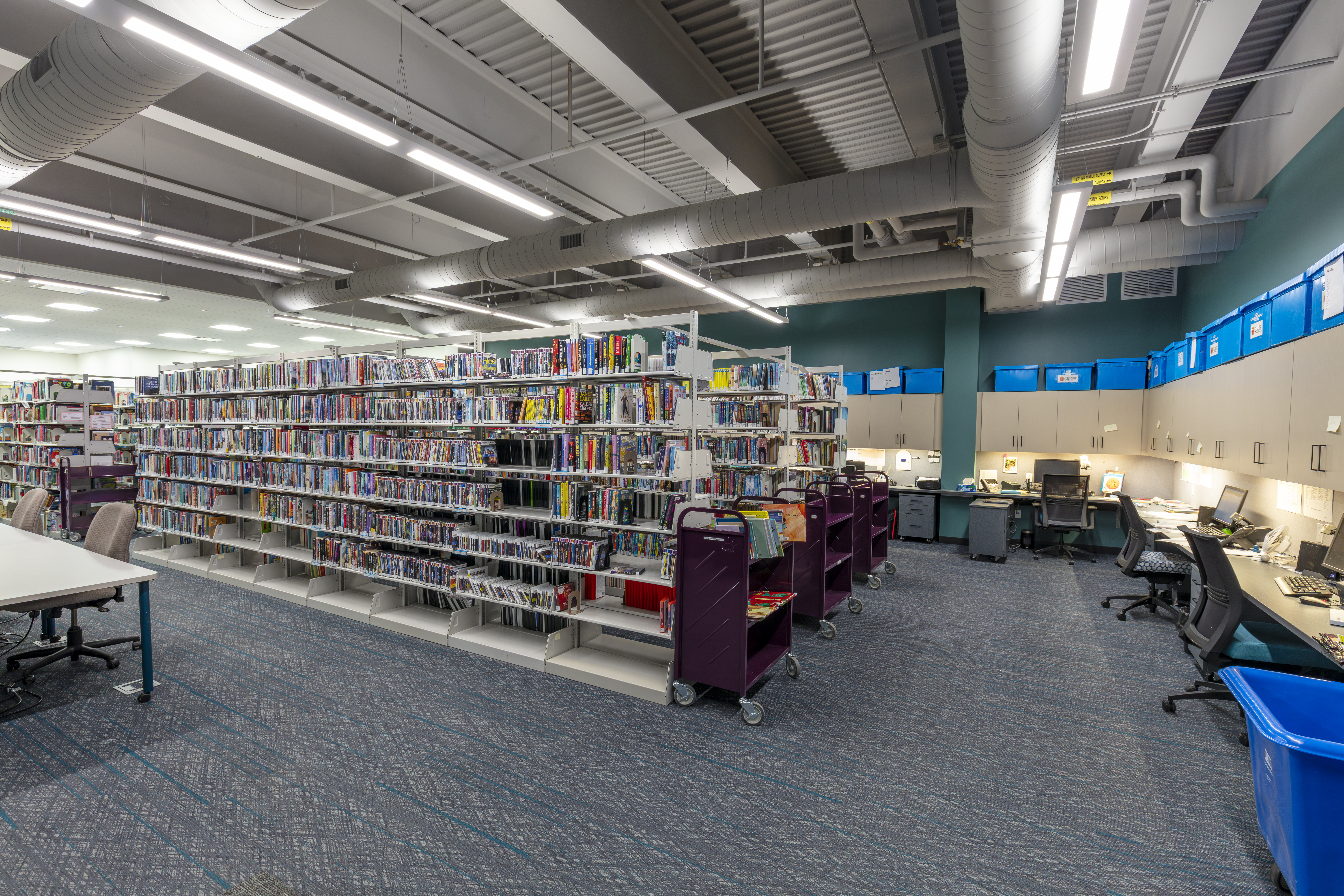 New Library Operations Center Stark County Canton Ohio Fred Olivieri Construction Company