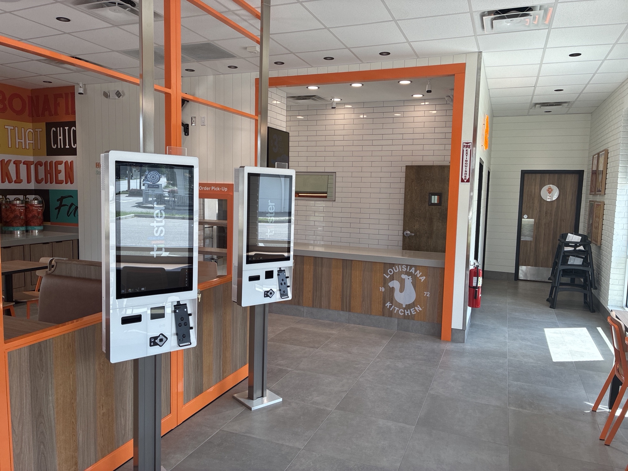 Ordering Kiosks Popeyes Cincinnati Ohio New QSR