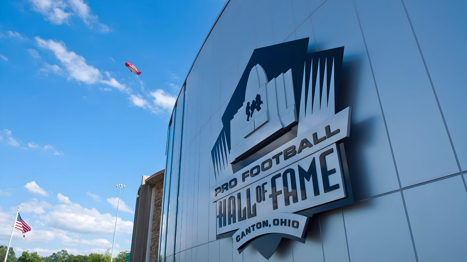 Pro Football Hall of Fame Canton OH Signage