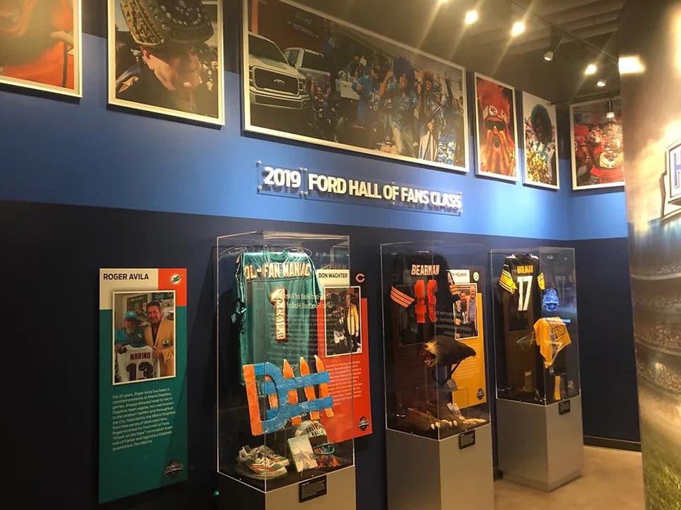 Pro Football Hall of Fame Museum Expansion Project Ford Hall of Fans