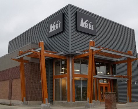 REI Sporting Goods General Contractor Columbus OH Front Entrance by Fred Olivieri