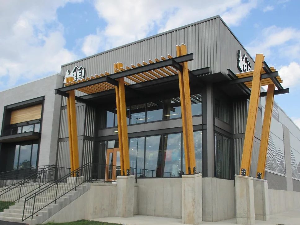 REI Sporting Goods General Contractor Rochester NY Front Entrance by Fred Olivieri