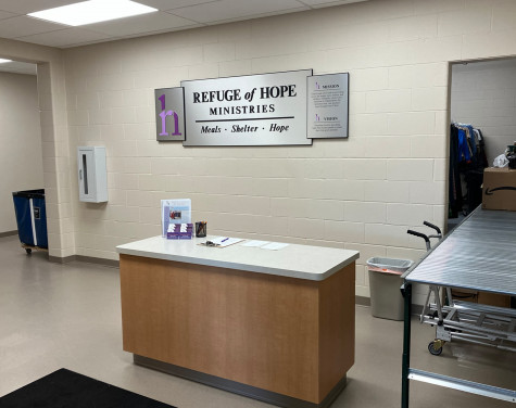 Refuge of Hope Donation Center Construction Nonprofit Organization Front Desk by Fred Oliveri