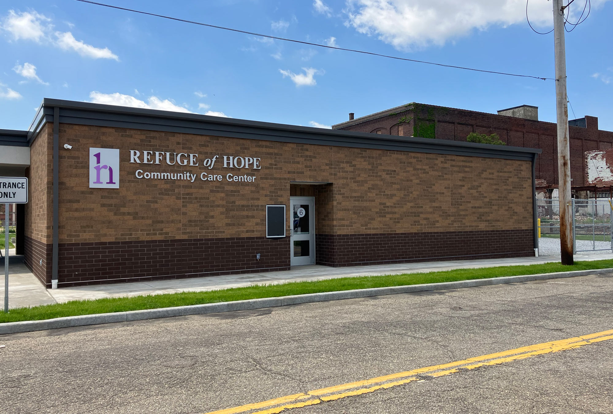 Refuge of Hope Donation Center Construction Nonprofit Organization Street View by Fred Oliveri