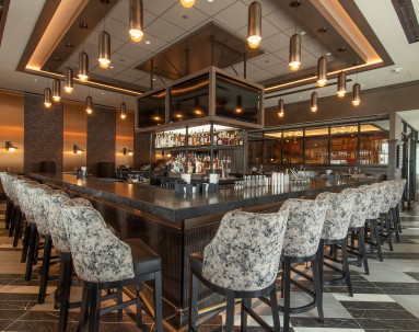 Ruth's Chris Construction Contractor Services Bar Seating by Fred Oliveri