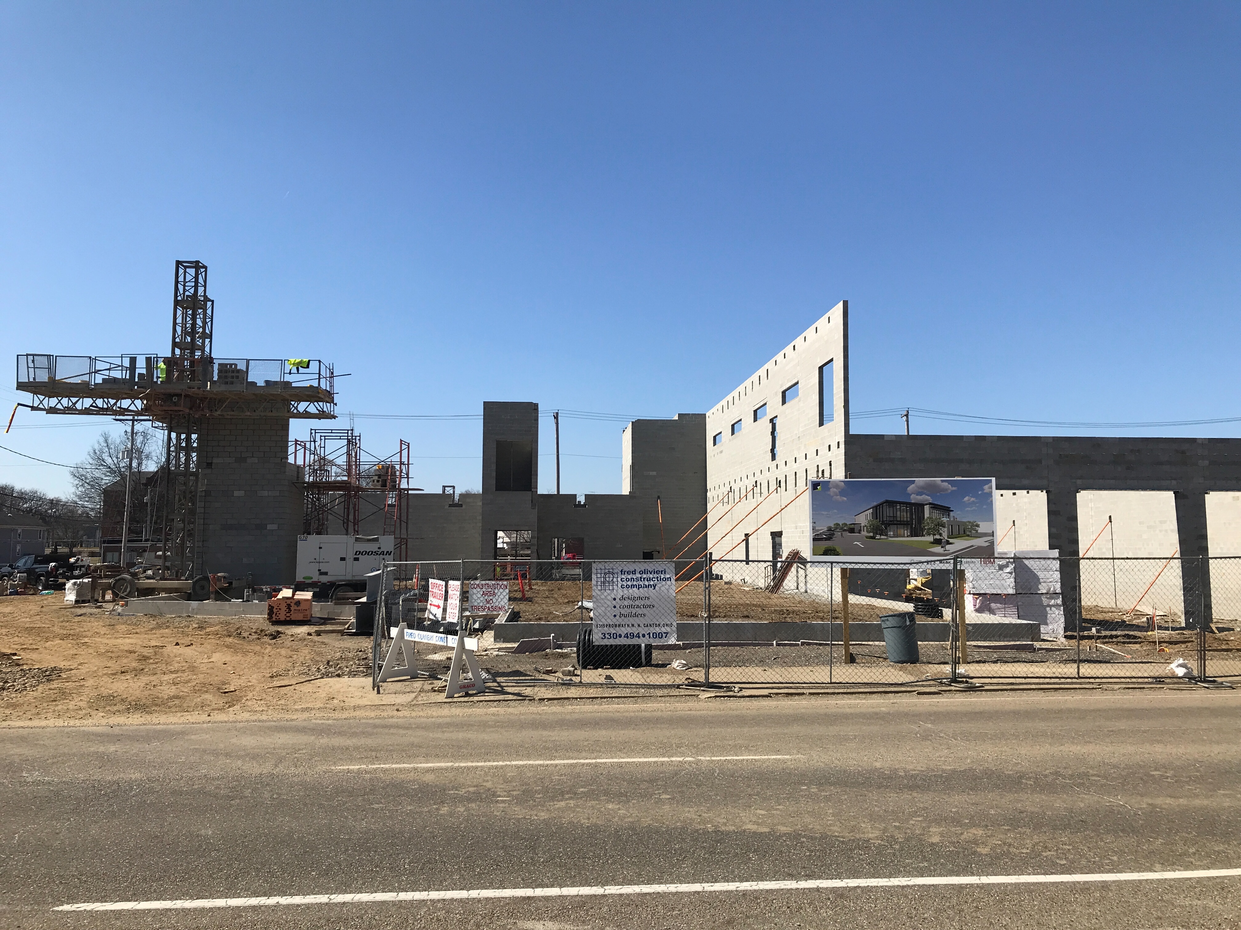 SCDL Operations Center Under Construction Project Fred Olivieri Construction