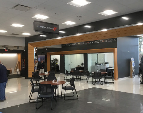 Spitzer Autoworld Car Dealership Construction Ontario OH - by Fred Olivieri