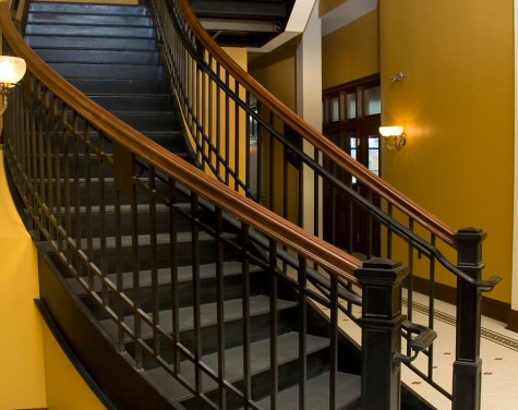 Stark Community Foundation Nonprofit Construction Company Main Staircase by Fred Oliveri