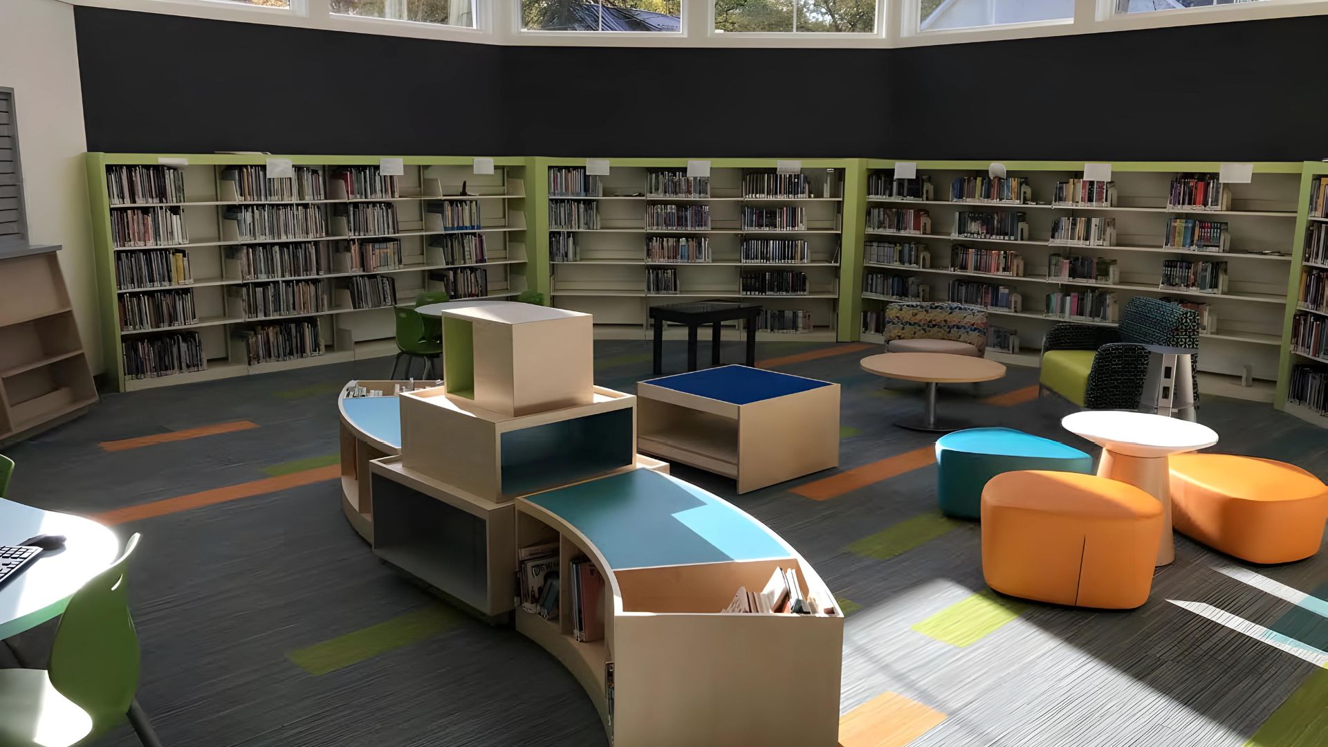 Stark County District Library DeHoff Branch Books and Seating 2