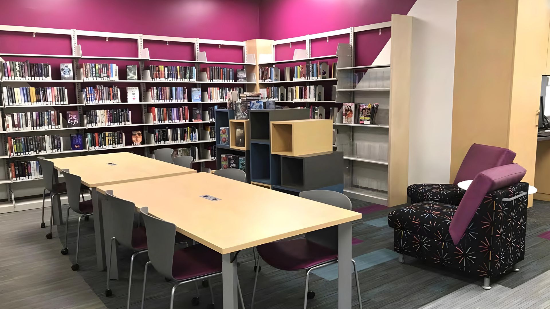Stark County District Library East Canton Branch Books Reading Table Lounge