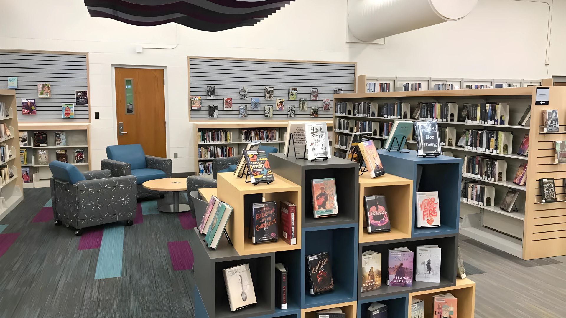 Stark County District Library Lake Branch Books and Seating