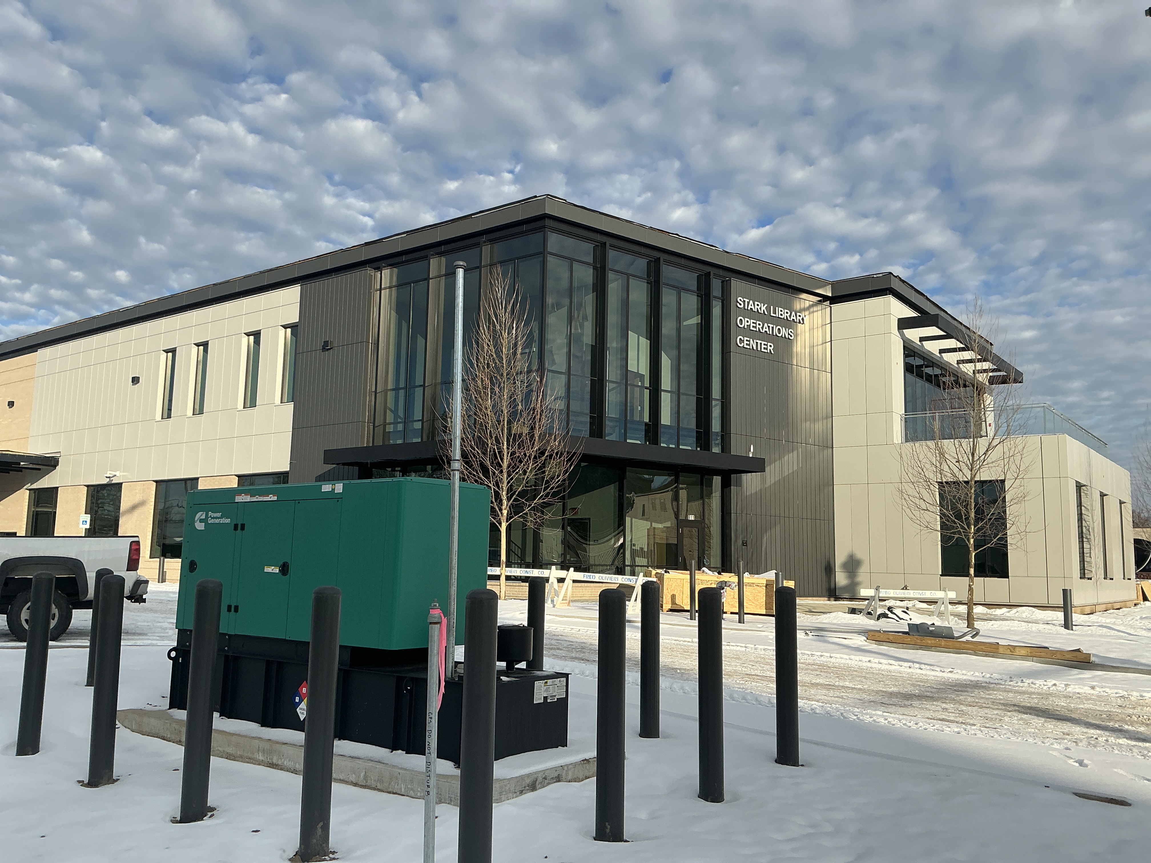 Stark County District Library New Operations Center Canton Ohio by Commercial Contractor Fred Olivieri Construction 1