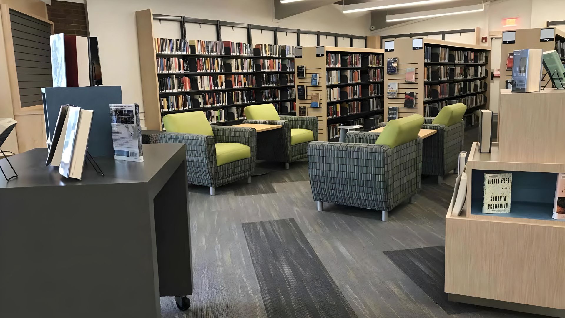 Stark County District Library North Branch Canton OH Books Lounge