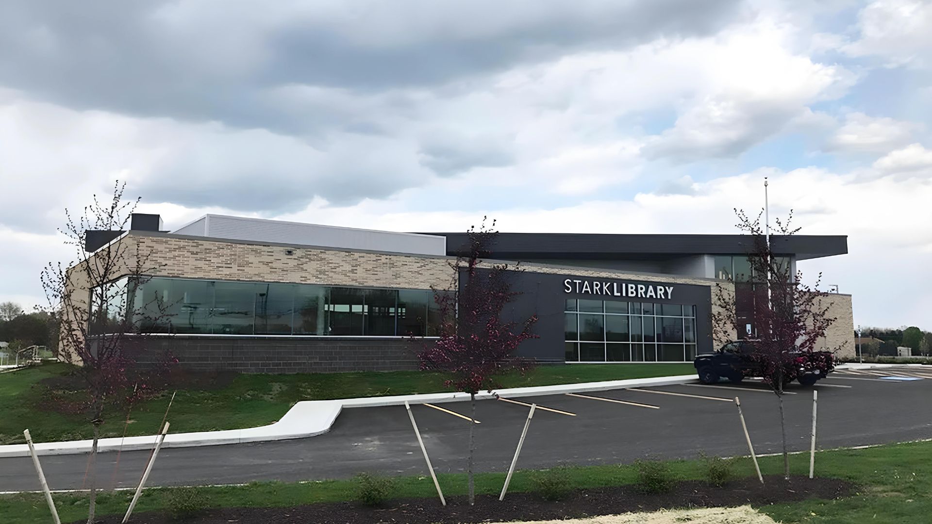 Stark County District Library Jackson Branch Massillon OH Outside Front of Building