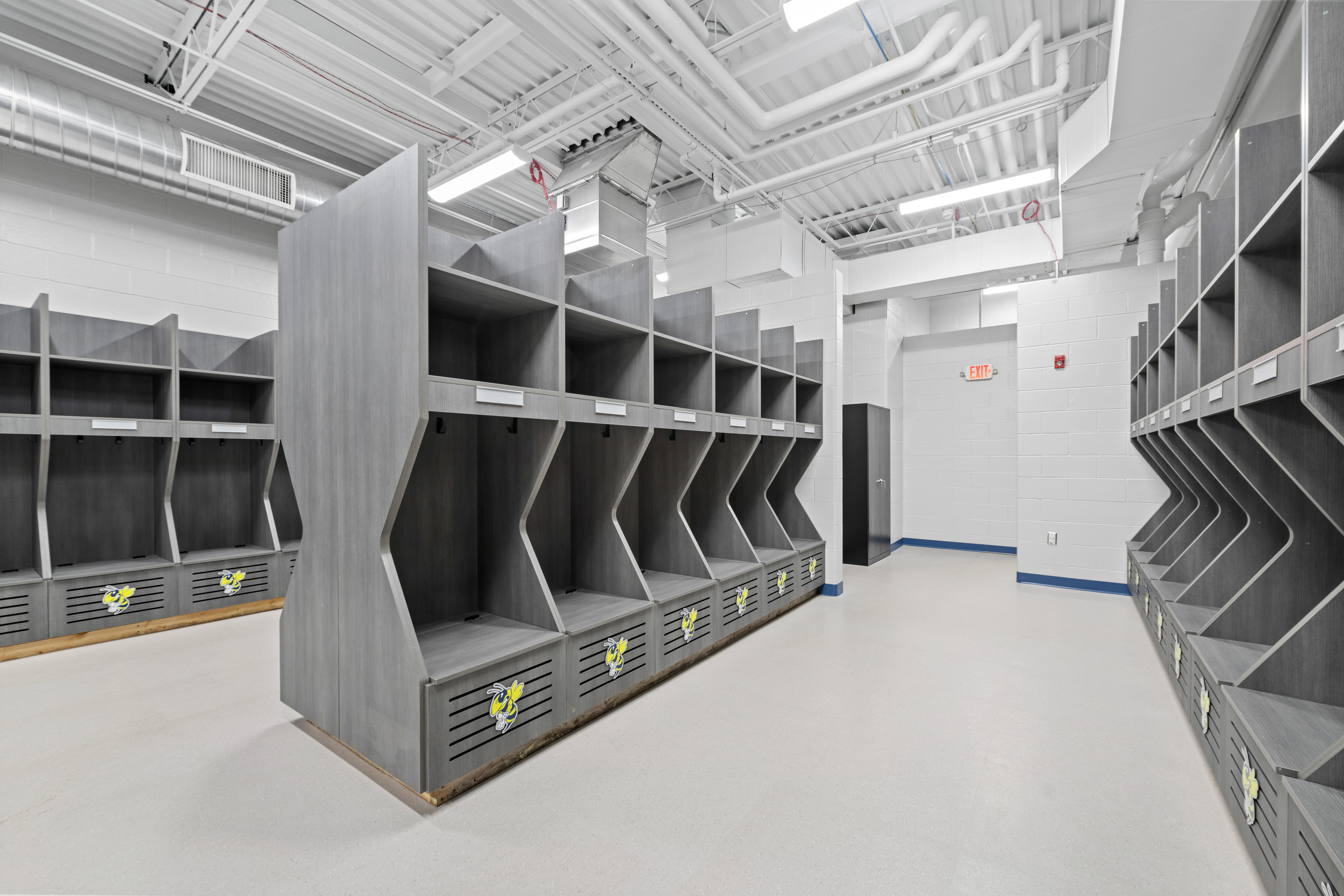 Stark County East Canton High School New Locker Room Academic Construction by Fred Olivieri Construciton Co