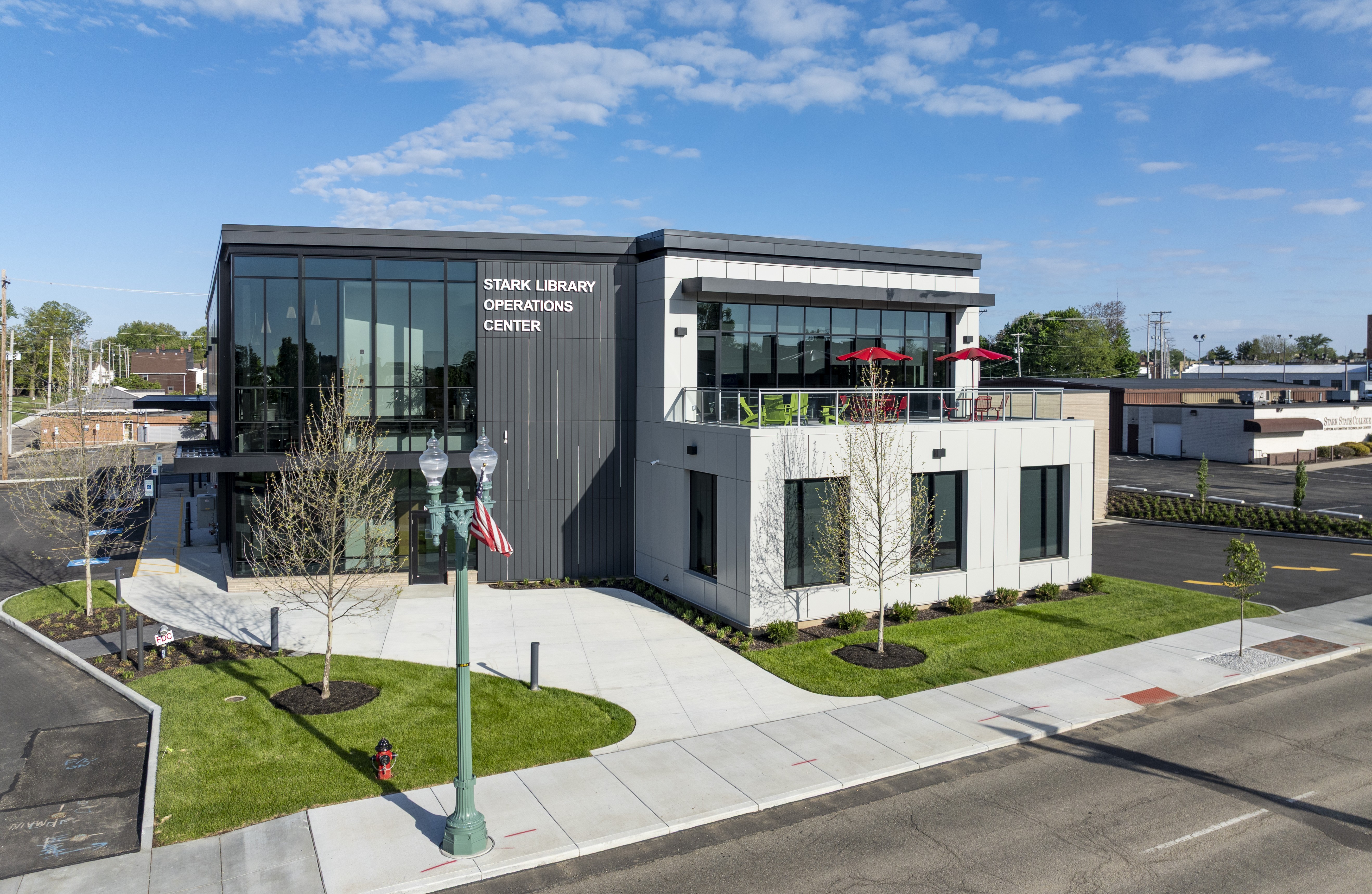 Stark County Library New Operations Center Ohio Library New Construction by Fred Olivieri Construction Company v3