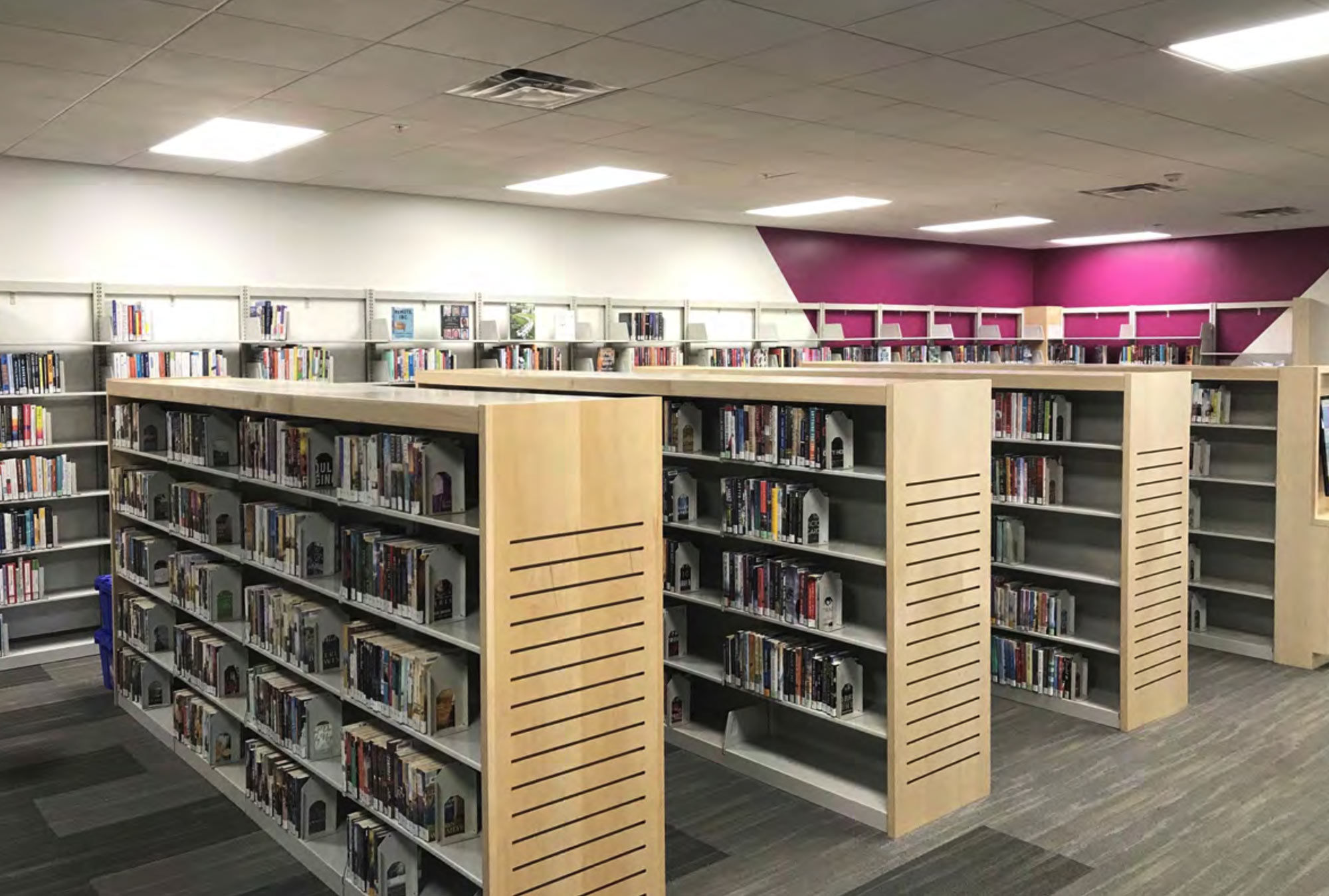 Stark Library Local Building Contractors East Canton OH Book Shelves by Fred Oliveri