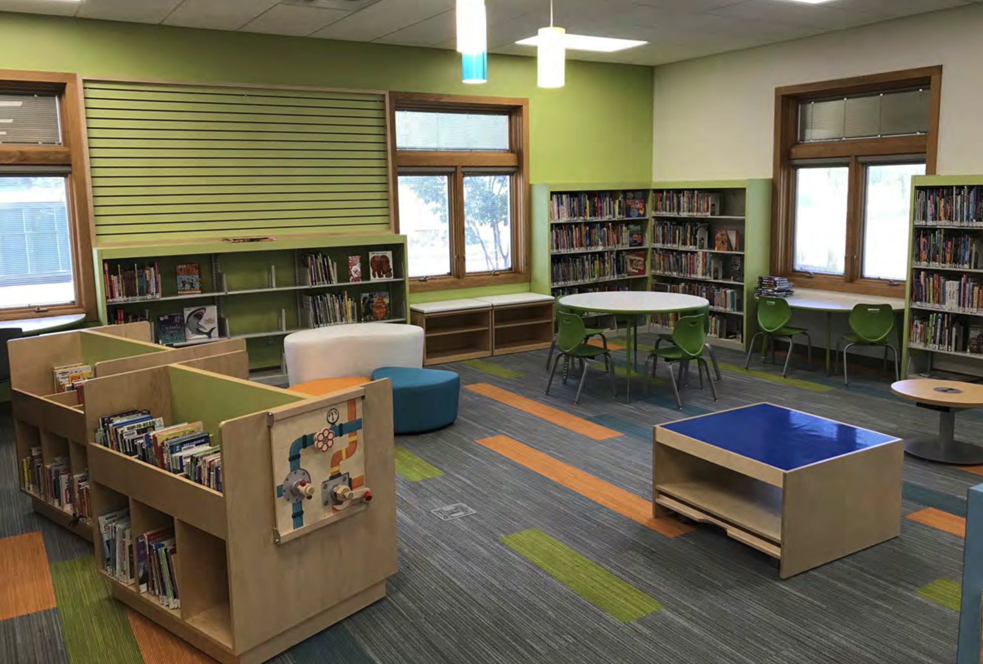 Stark Library Local Building Contractors East Canton OH Kids Area by Fred Oliveri