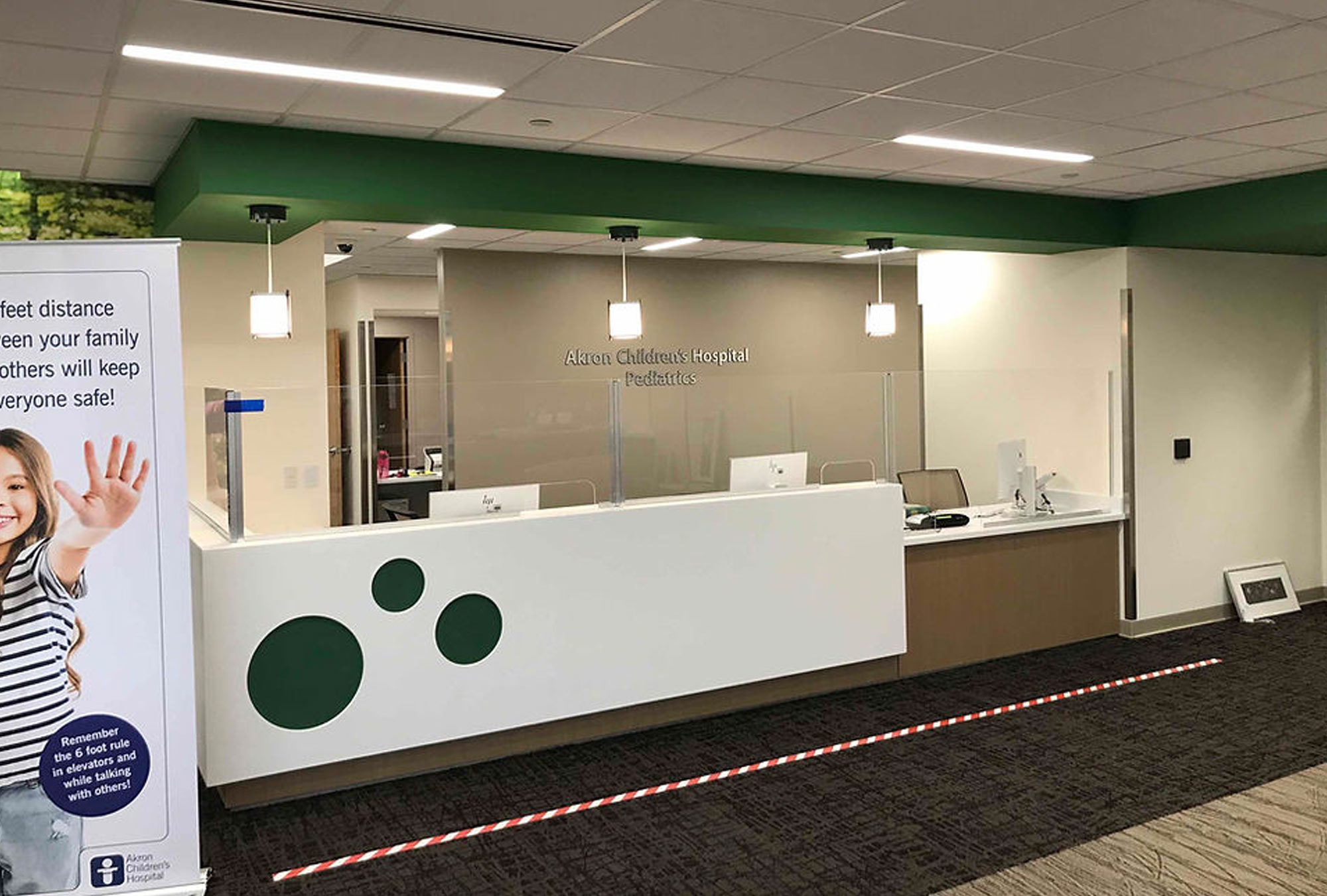 The Best Hospital Contractors Akron Children's Hospital Check-in Desk - Portage County, Ohio by Fred Olivieri