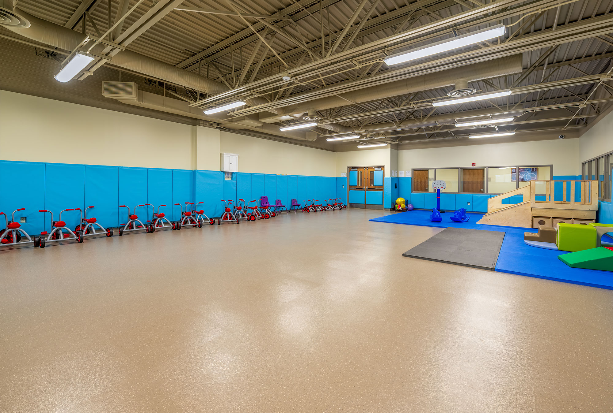 Top Commercial Construction Contractor in Canton, Ohio Gym by Fred Olivieri