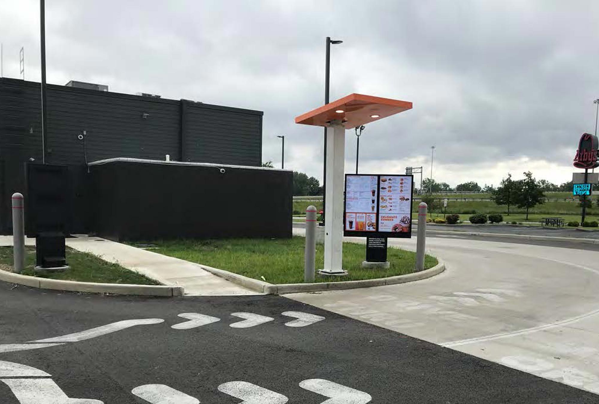 Top Construction Contractors Dunkin' Drive Thru Menu - Wapakoneta, Ohio by Fred Olivieri