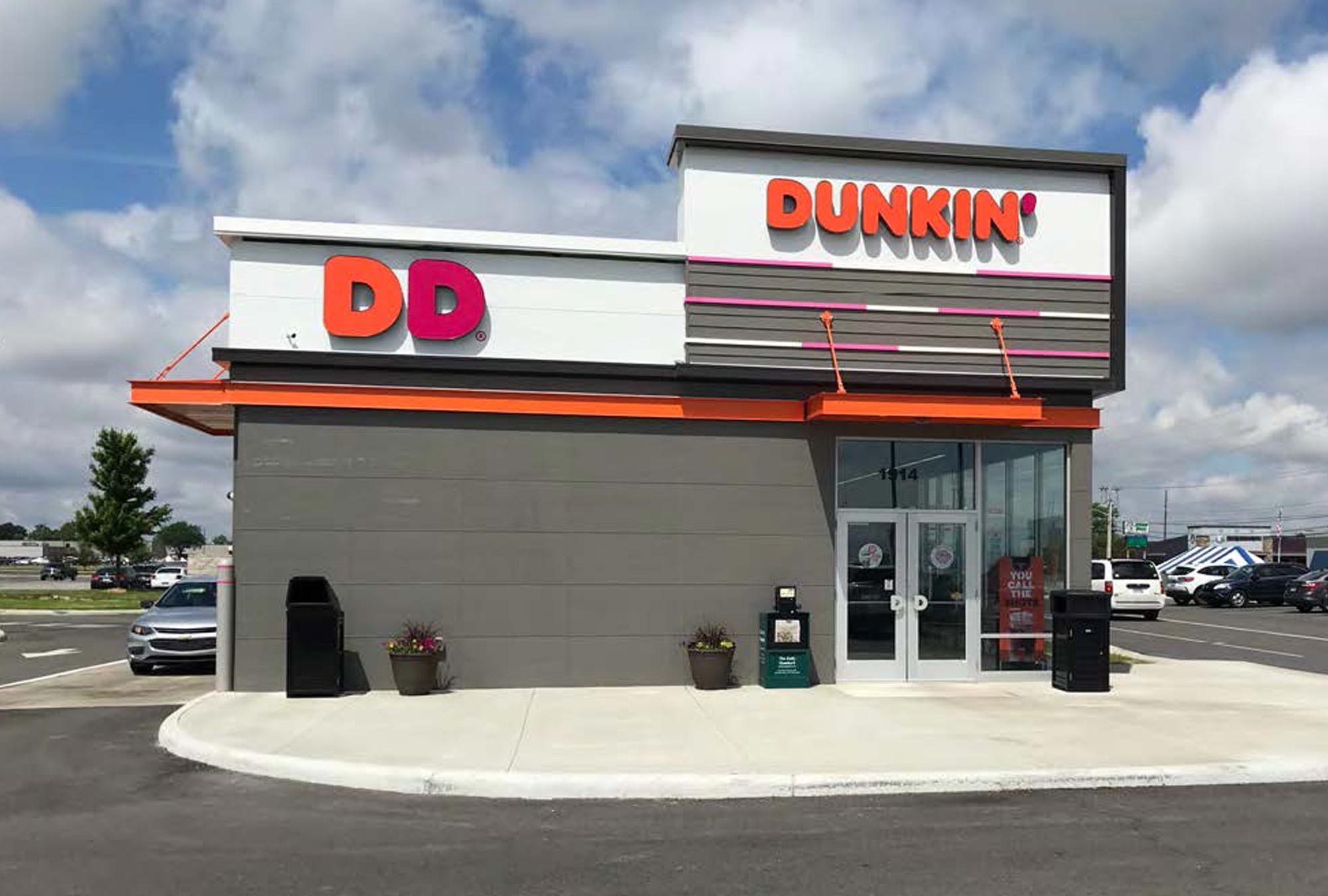 Top Construction Contractors Dunkin' Outside Front - Celina, Ohio by Fred Olivieri