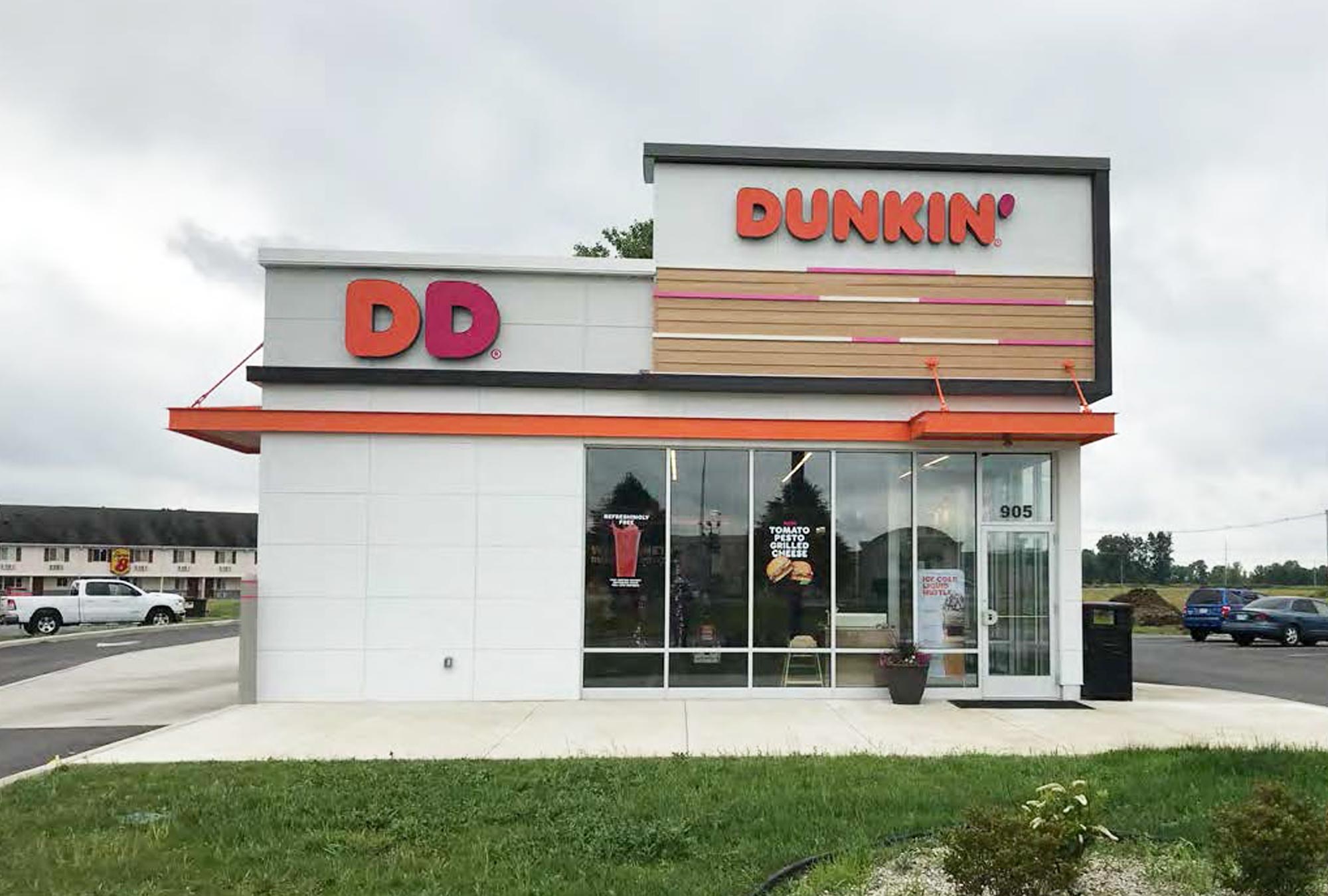 Top Construction Contractors Dunkin' Outside Front - Wapakoneta, Ohio by Fred Olivieri