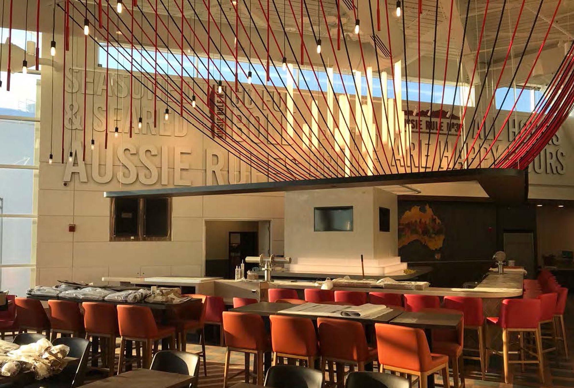 Top Restaurant Contractor Outback Dining Room by Fred Olivieri