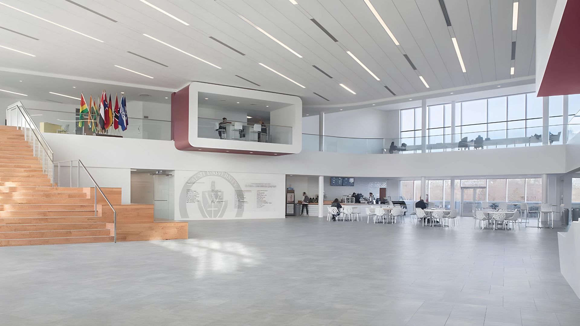 Walsh University Global Learning Center Interior