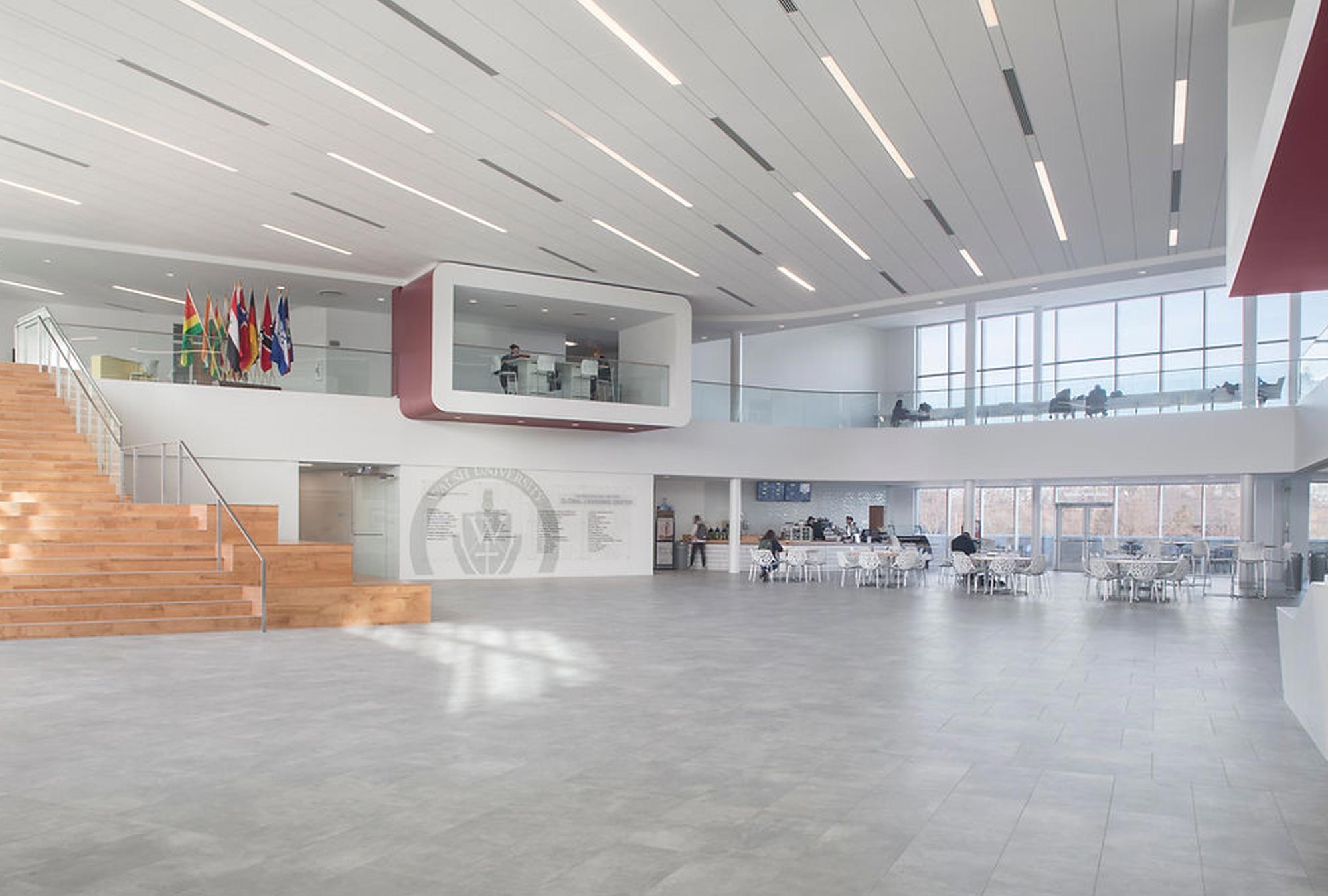 Walsh University Local Construction Contractors Global Learning Center Main Area by Fred Oliveri