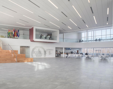Walsh University Local Construction Contractors Global Learning Center Main Area by Fred Oliveri