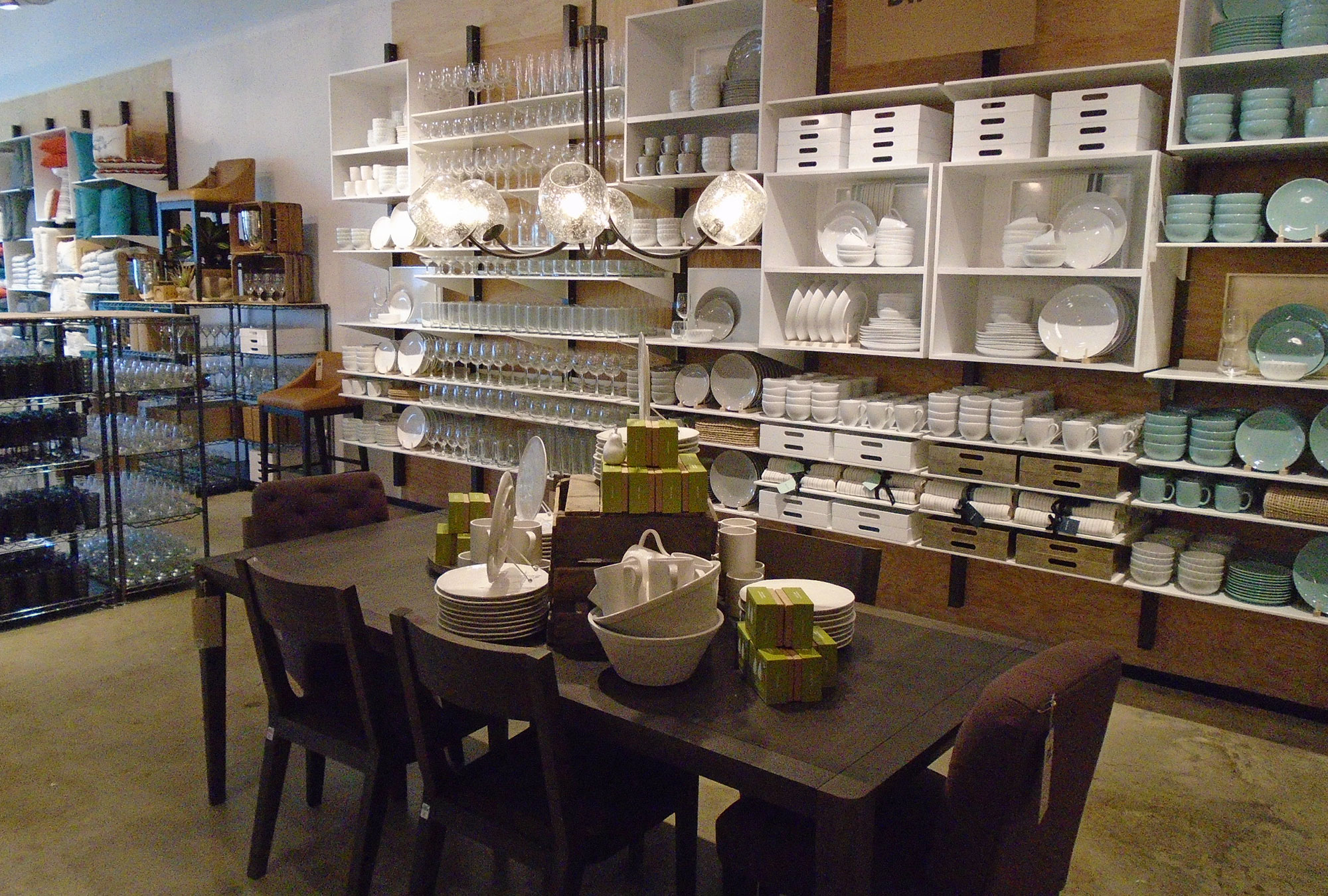 West Elm Retail Construction Company Lancaster PA Table by Fred Olivieri