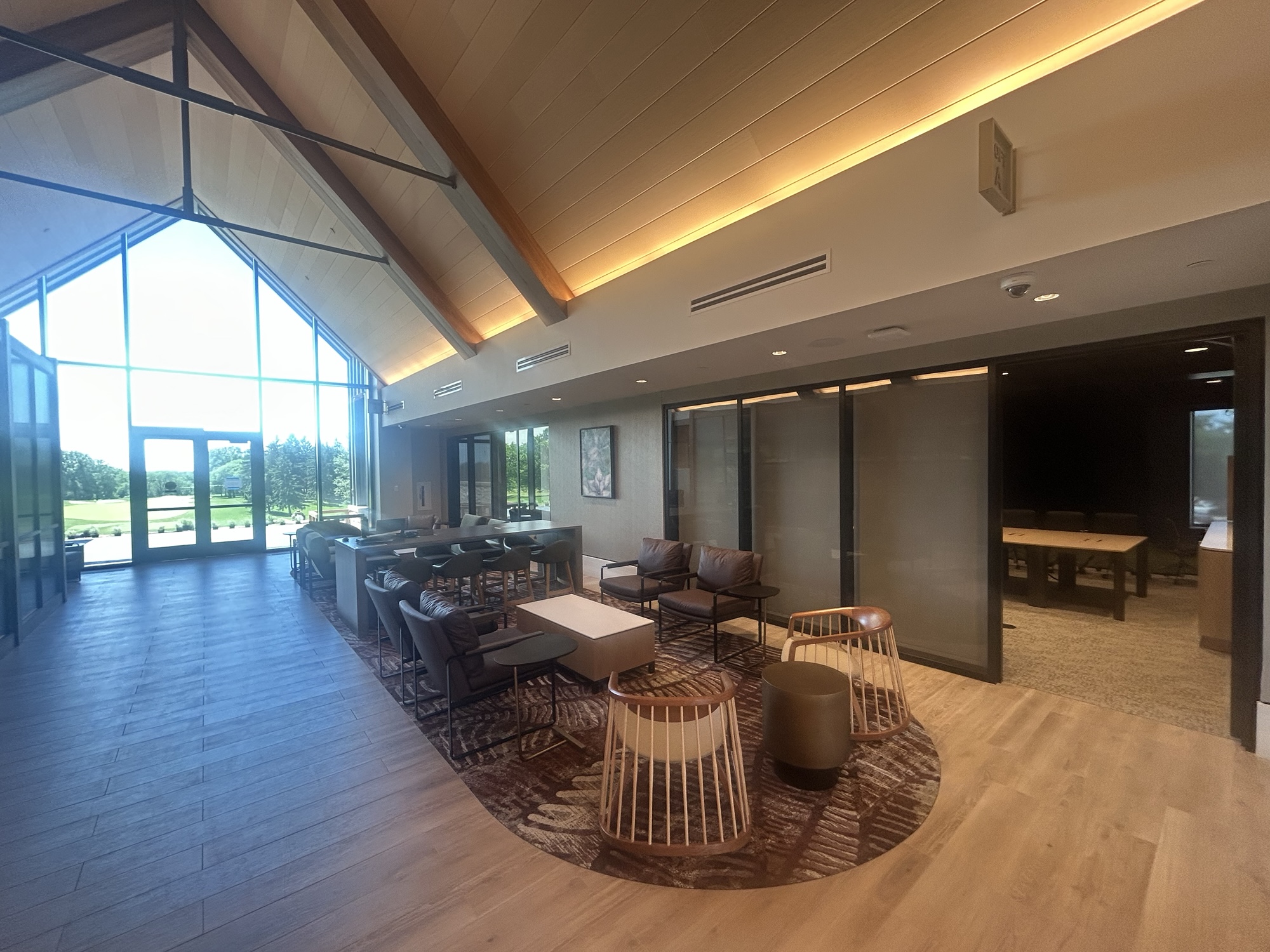 Westfield Country Club Living Room Area for Members Medina County Ohio by Fred Olivieri Construction
