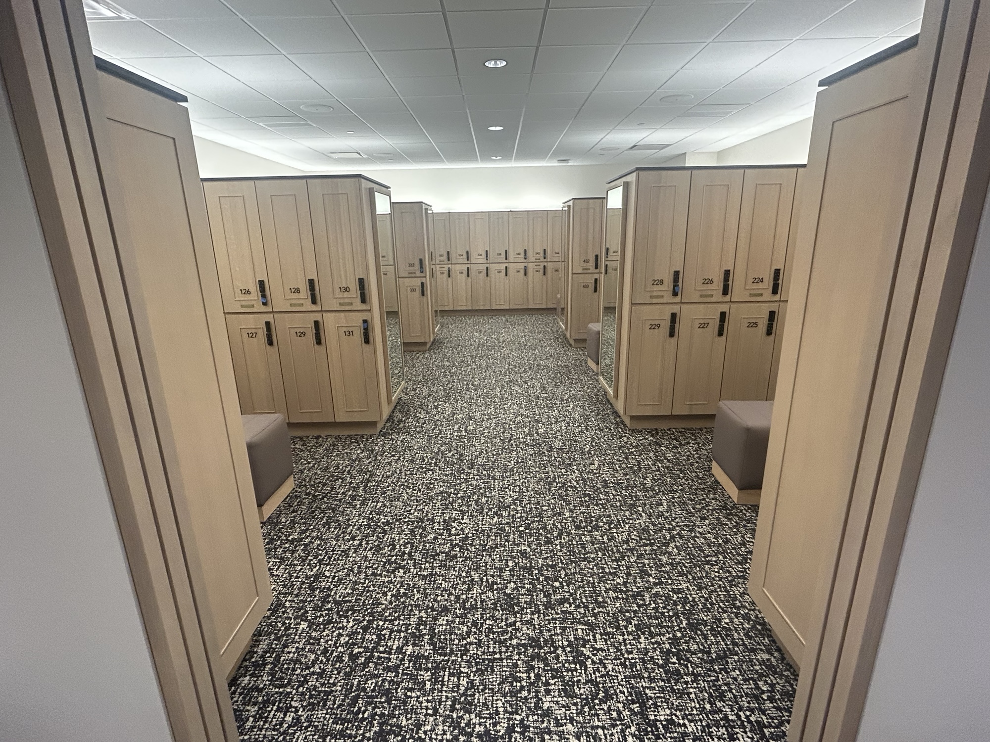 Westfield Country Club Member Locker Rooms by Fred Olivieri Construction