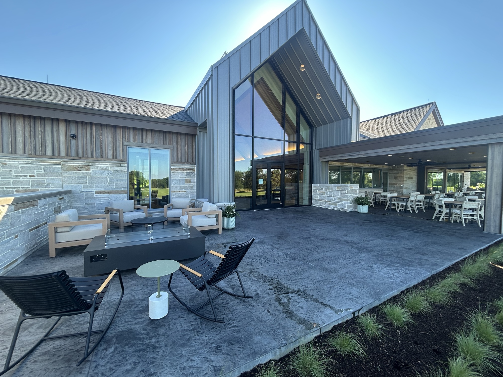 Westfield Country Club Patio Fred Olivieri Construction Company New Country Club