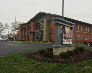 65 Years of Corporate Office Contractor Expertise Sign and Entrance - Massillon, Ohio by Fred Olivieri