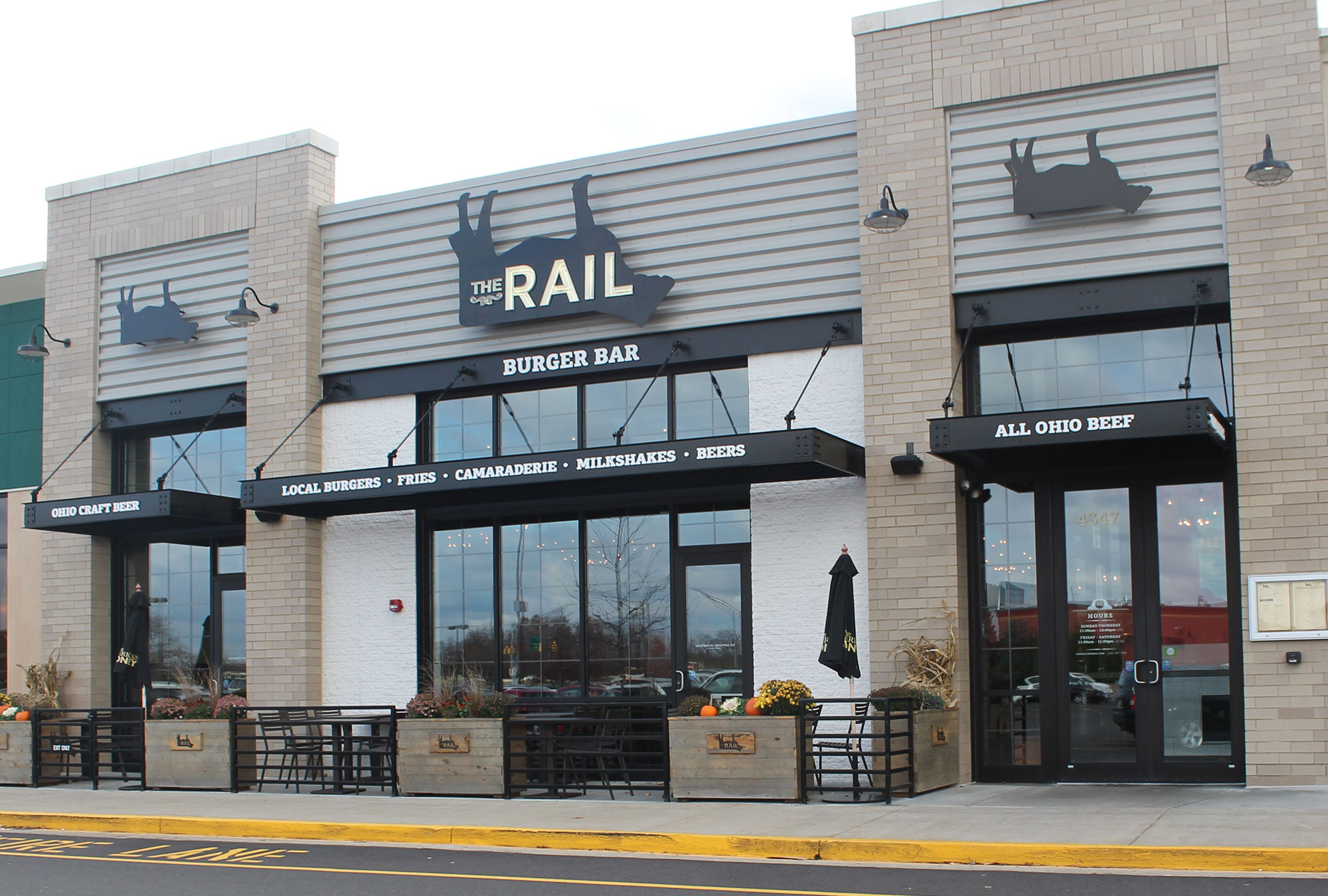 Best Contractor for Restaurant The Rail Front - Canton, Ohio by Fred Olivieri
