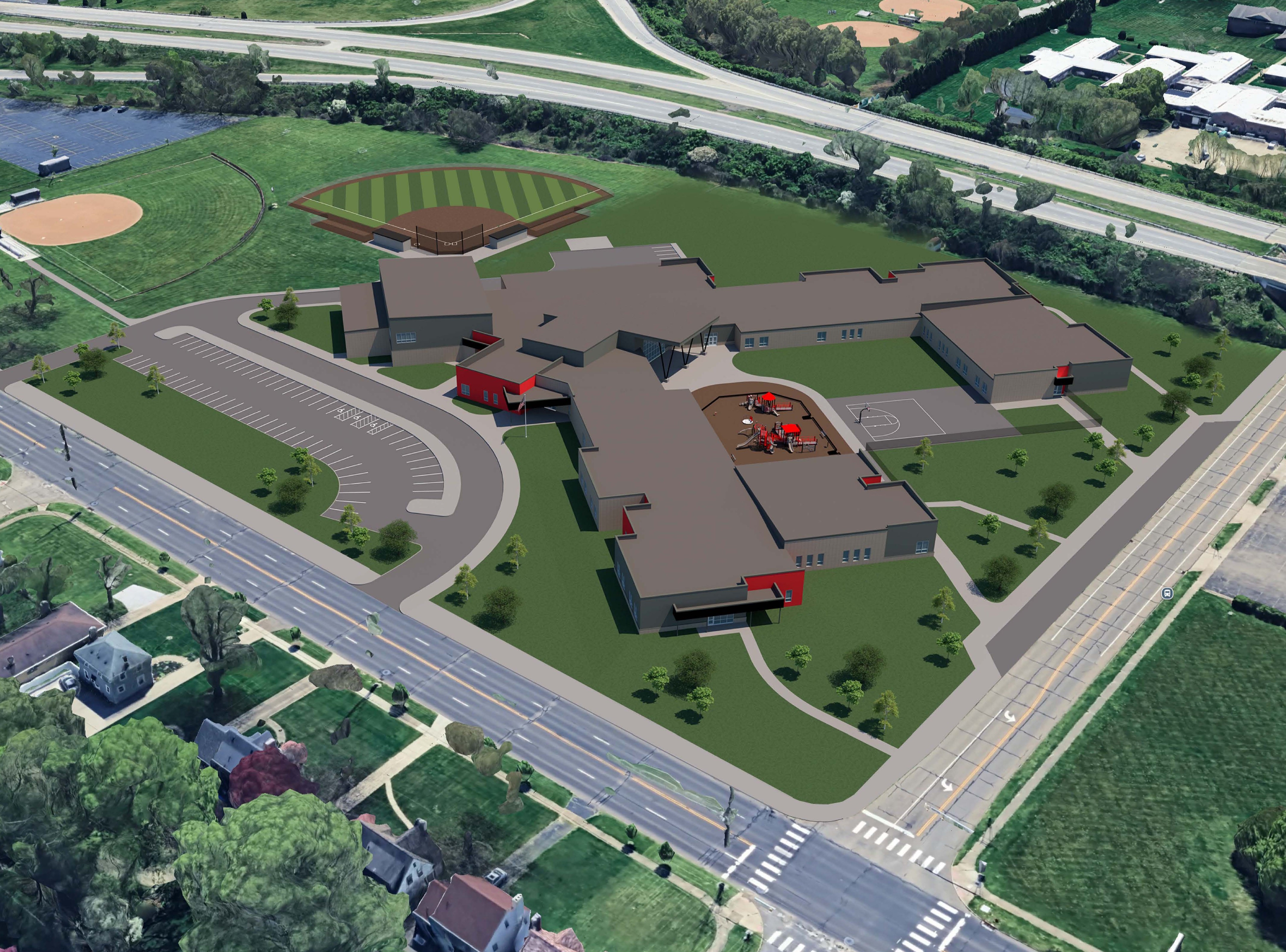 Canton City School District New Elementary School Timken Elementary Academic Construction