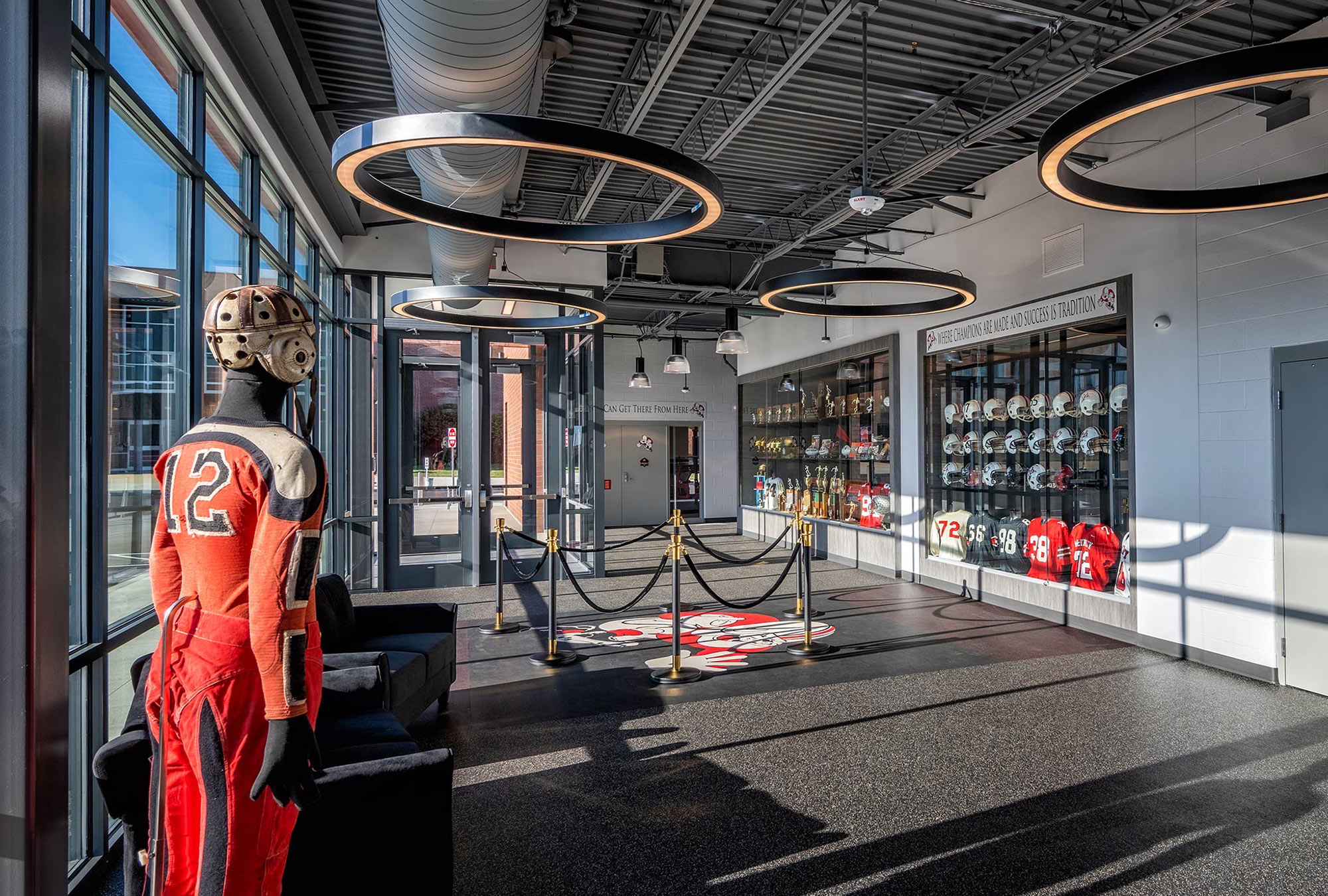 Canton City School District School Construction Company McKinley Locker Room by Fred Oliveri