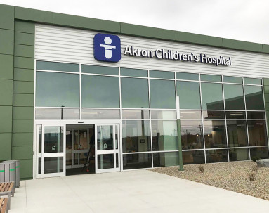 The Best Hospital Contractors Akron Children's Hospital Window Entrance - Portage County, Ohio by Fred Olivieri