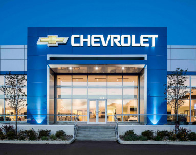 Top Automotive Dealership Contractors Marhofer Chevy Outside - Stow, Ohio by Fred Olivieri