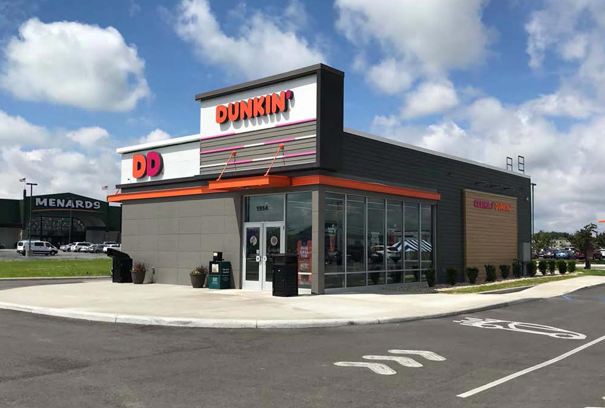 Top Construction Contractors Dunkin' Outside - Celina, Ohio by Fred Olivieri