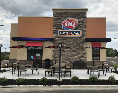 Top Fast Food Restaurant Construction Outdoor Seating - Streetsboro, Ohio