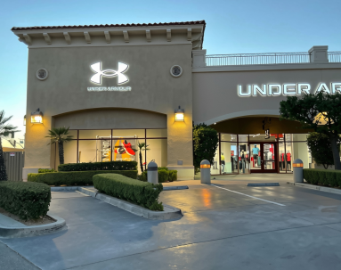 Under Armour Cabazon California Outlet Mall New Retail Construction by Fred Olivieri Construction Company North Canton Ohio