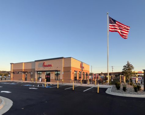 Chick fil A North Canton Ohio new restaurant Built by Fred Olivieri Construction Company 1